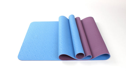 Maji Sports Two-Tone TPE Premium Yoga Mat Non-Slip Exercise Mat