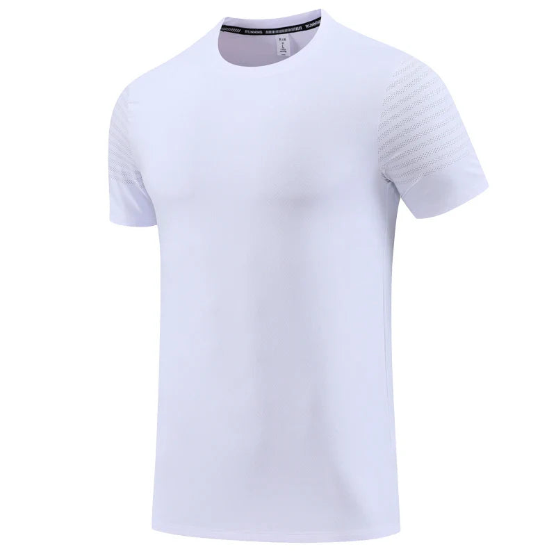 Men's Breathable Performance T Shirt for Running and Fitness