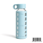 Glass Water Bottle Reusable Eco Friendly Hydration Sports Drink