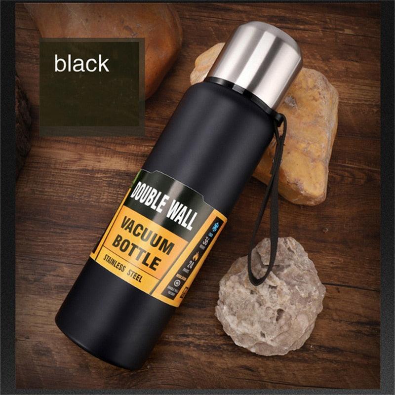 1500ml Stainless Steel Vacuum Insulated Water Bottle Large Capacity Thermos