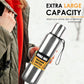 1500ml Stainless Steel Vacuum Insulated Water Bottle Large Capacity Thermos
