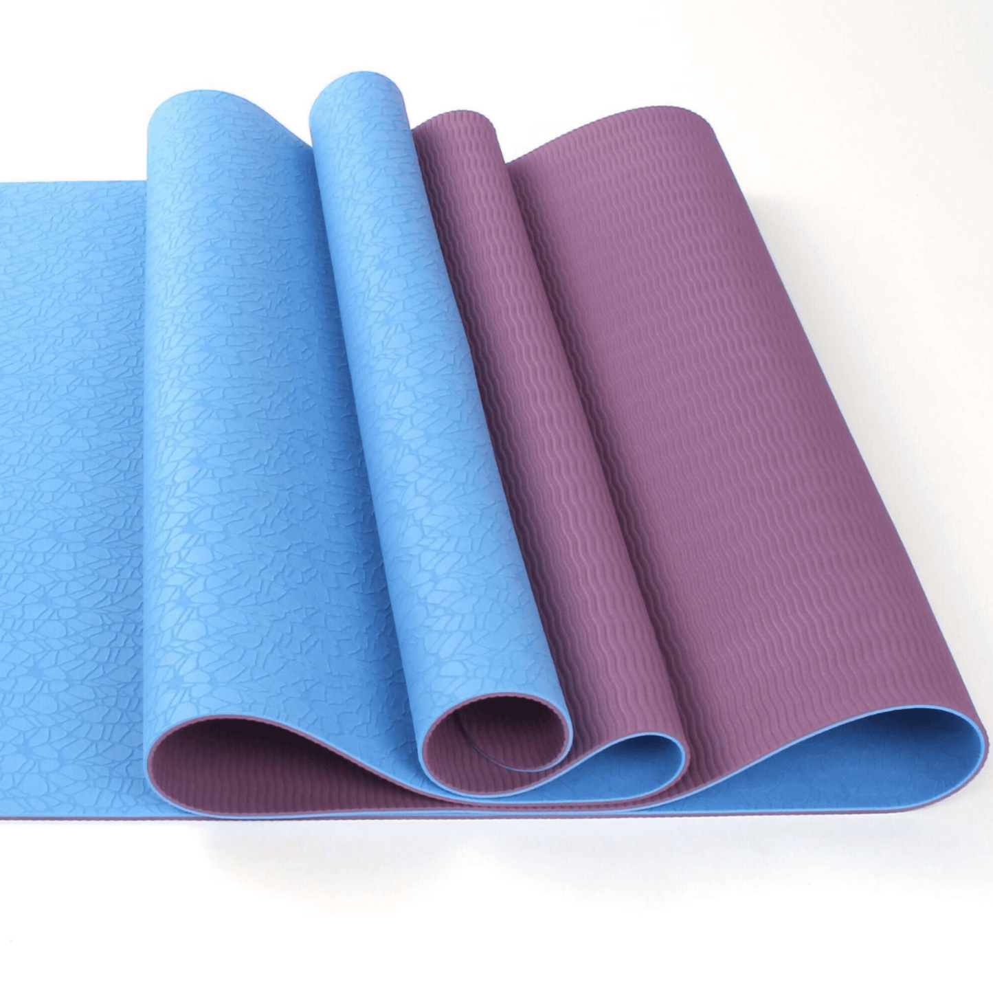 Maji Sports Two-Tone TPE Premium Yoga Mat Non-Slip Exercise Mat