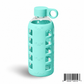 Glass Water Bottle Reusable Eco Friendly Hydration Sports Drink