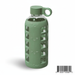 Glass Water Bottle Reusable Eco Friendly Hydration Sports Drink