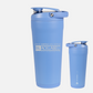 24oz Insulated Shaker Bottle Gym Protein Drink Mixer Cup