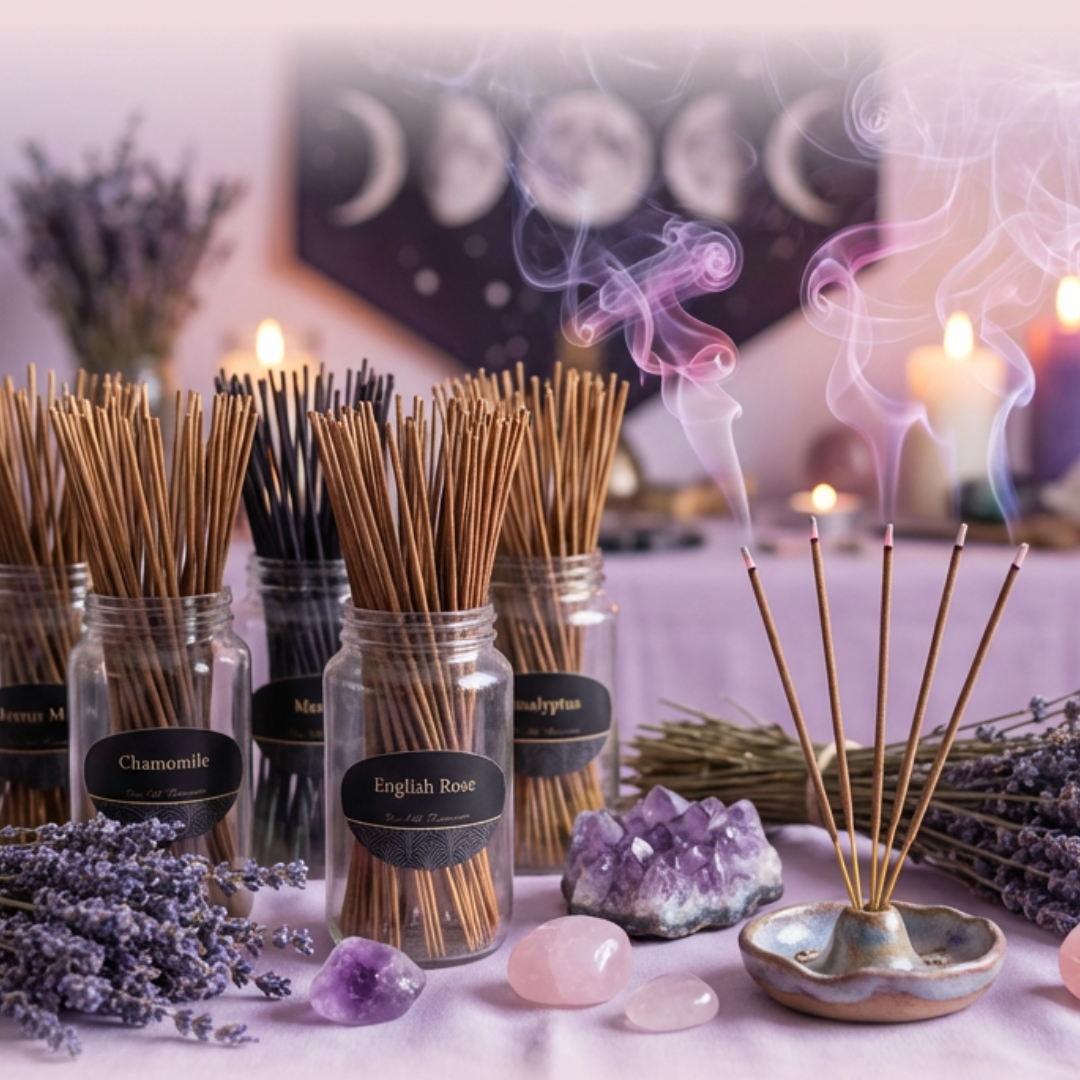 Aromatic Incense Sticks Long Burning Home Fragrance Relaxation Meditation Pack