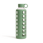 Glass Water Bottle Reusable Eco Friendly Hydration Sports Drink