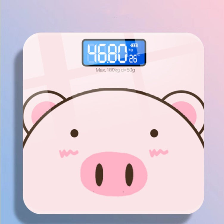 Rechargeable Precision Body Weight Scale Family Electronic Bathroom Scale Home