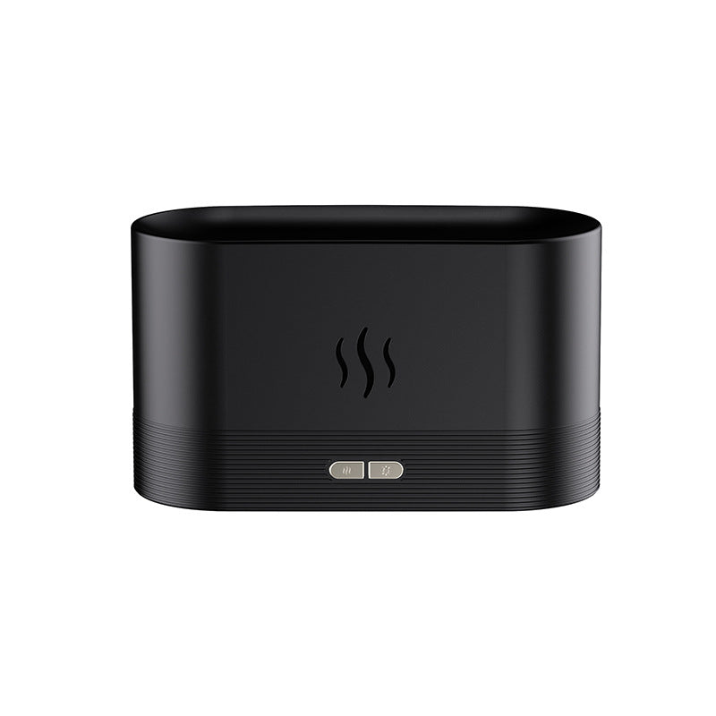 Flame Light Aroma Diffuser Mist Humidifier Auto-Off Home Office Spa