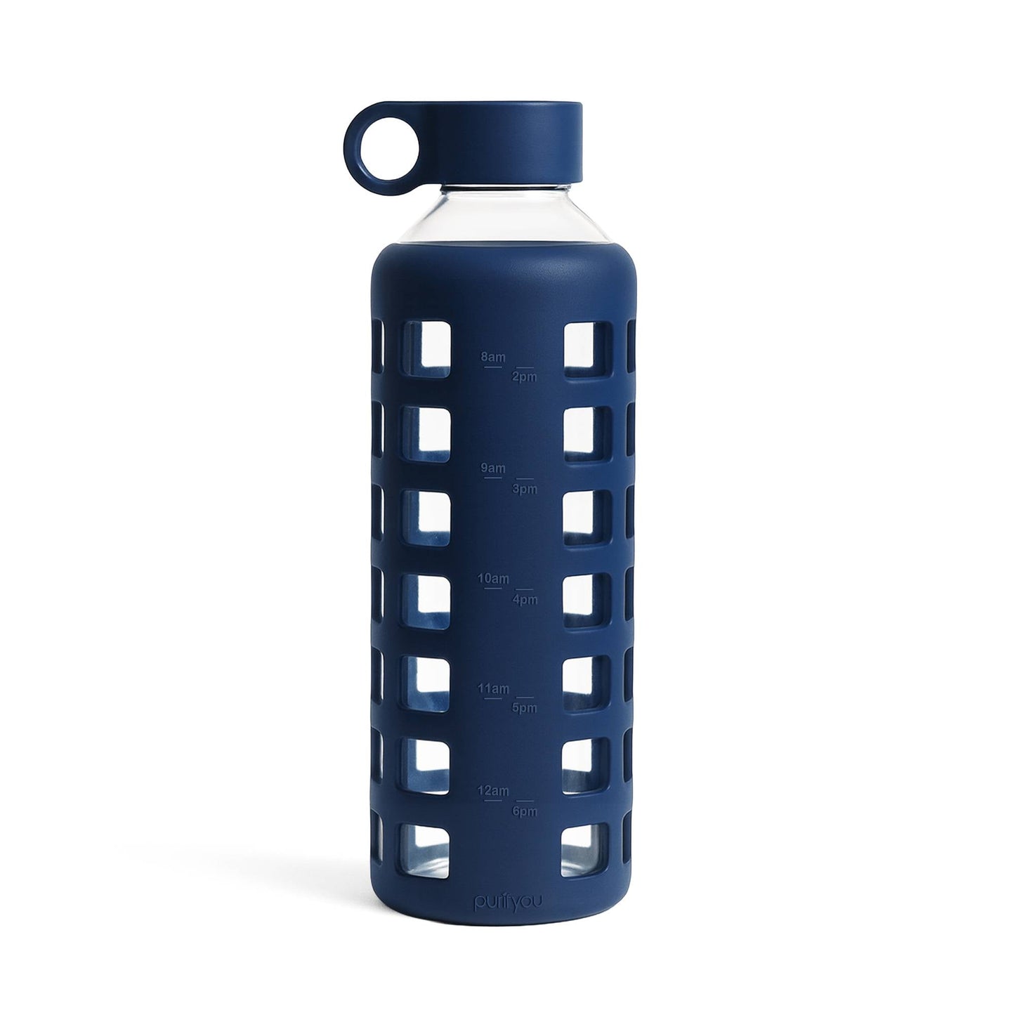 Glass Water Bottle Reusable Eco Friendly Hydration Sports Drink