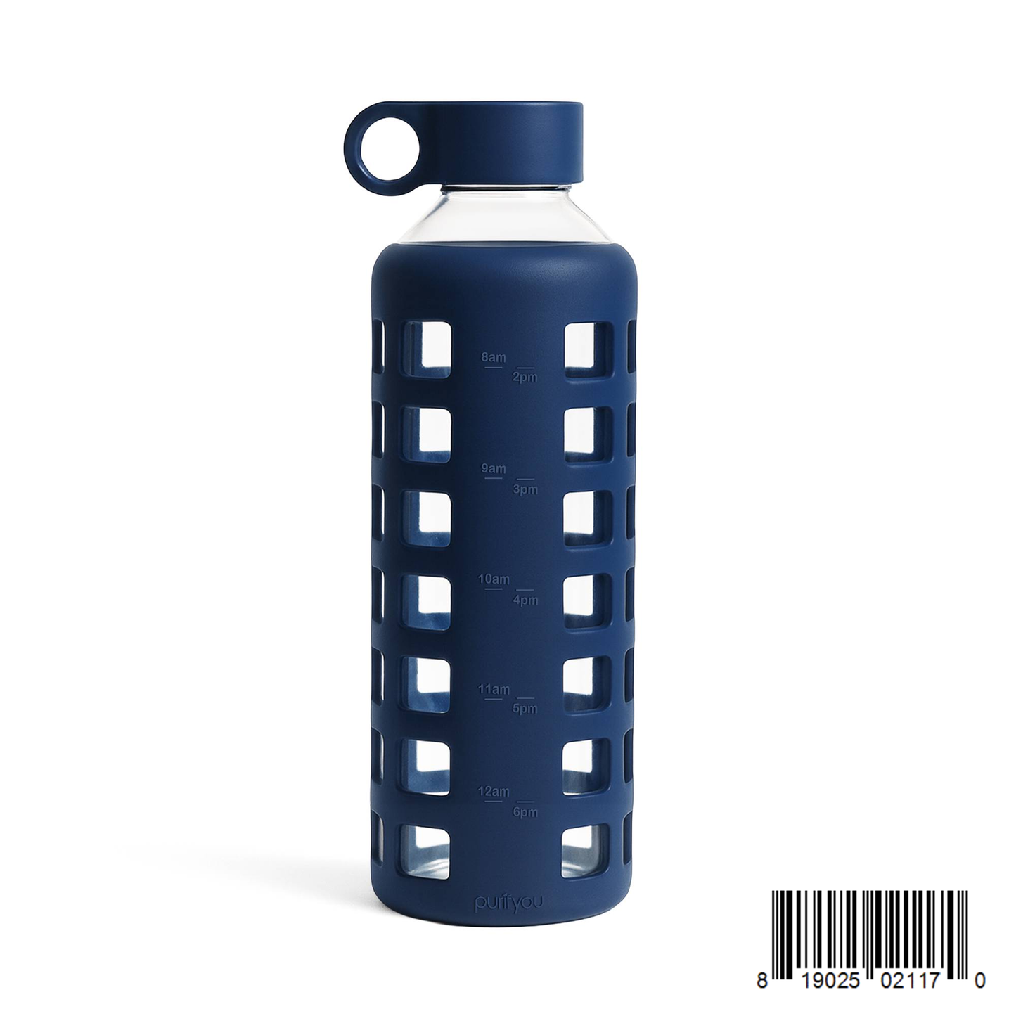 Glass Water Bottle Reusable Eco Friendly Hydration Sports Drink