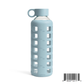 Glass Water Bottle Reusable Eco Friendly Hydration Sports Drink