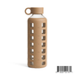Glass Water Bottle Reusable Eco Friendly Hydration Sports Drink