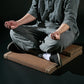 Natural Bamboo Fiber Zafu Round Meditation Cushion Zen Yoga Seat