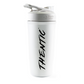 Thentic Stainless Steel Shaker Bottle Gym Protein Mixer Fitness Cup