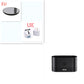 Flame Light Aroma Diffuser Mist Humidifier Auto-Off Home Office Spa