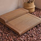 Natural Bamboo Fiber Zafu Round Meditation Cushion Zen Yoga Seat