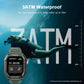 Rugged Smart Watch Men Waterproof Outdoor Fitness Tracker Sports
