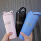 24oz Insulated Shaker Bottle Gym Protein Drink Mixer Cup
