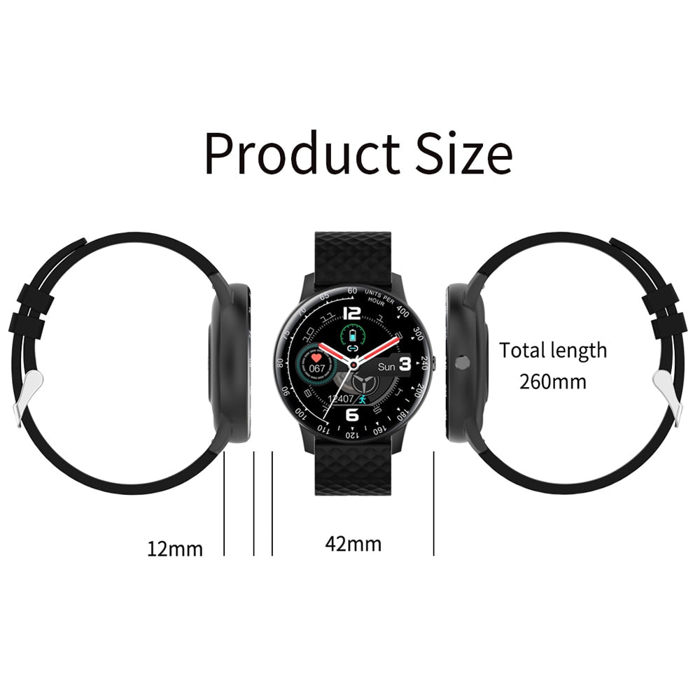 Smart Watch Fitness Tracker Heart Rate Monitor Android iOS Wearable Device