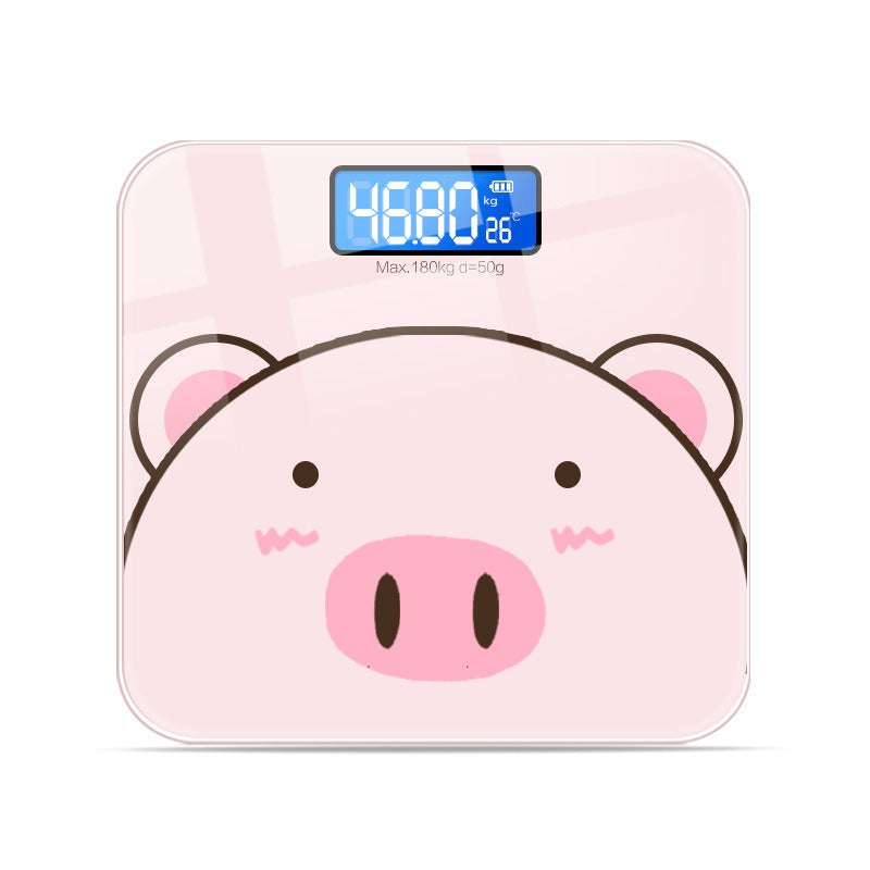 Rechargeable Precision Body Weight Scale Family Electronic Bathroom Scale Home