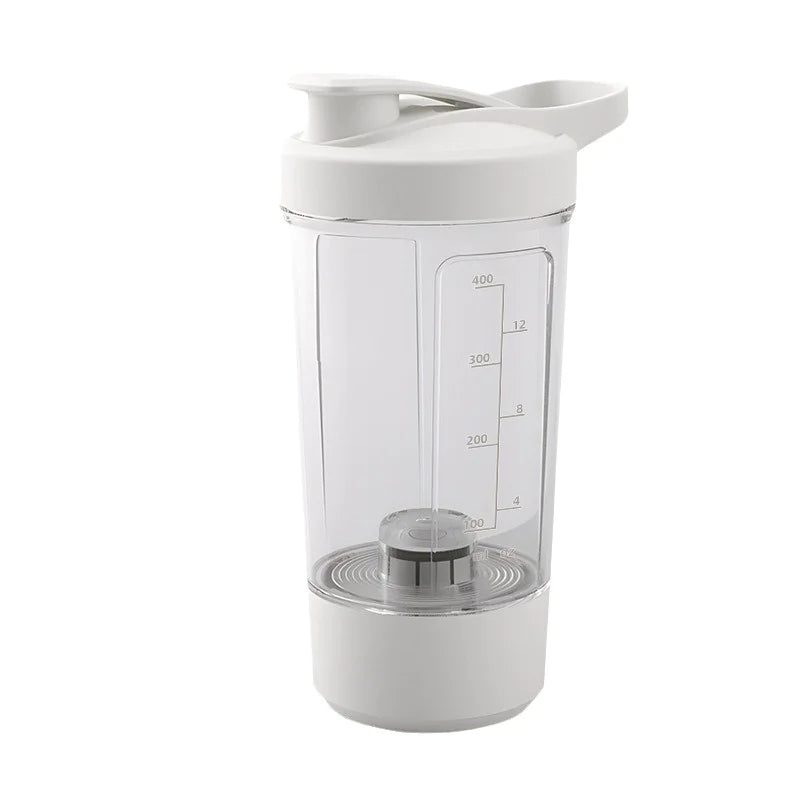 400ML Electric Protein Shaker Bottle Automatic Fitness Mixer Gym Cup