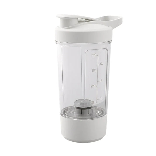 400ML Electric Protein Shaker Bottle Automatic Fitness Mixer Gym Cup