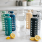 Glass Water Bottle Reusable Eco Friendly Hydration Sports Drink