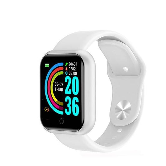 Bluetooth Smart Watch Waterproof Sport Fitness Tracker Smart Bracelet Blood Pressure Heart Rate Monitor Y68 Smartwatch For Men's and Boys