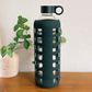 Glass Water Bottle Reusable Eco Friendly Hydration Sports Drink