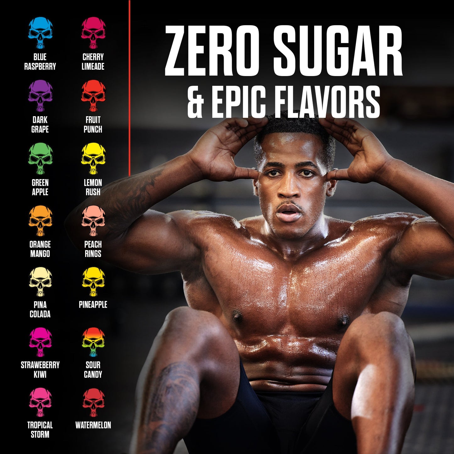 Pre-Workout Energy Performance Formula Fitness Supplement Powder Blend