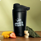 Insulated Stainless Steel Shaker Bottle Protein Gym Fitness Mixer Cup