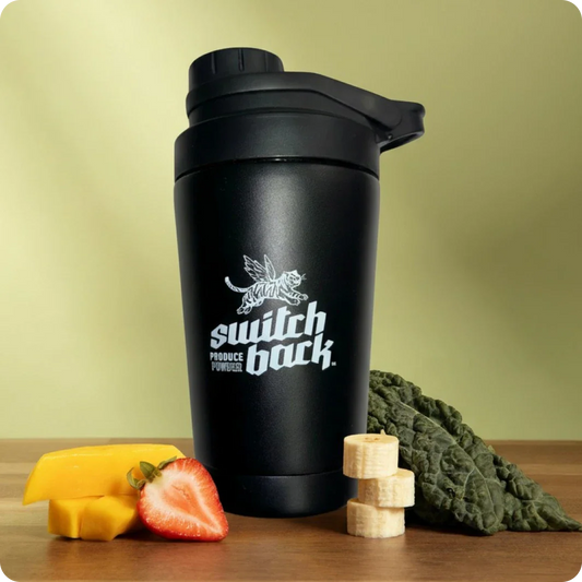 Insulated Stainless Steel Shaker Bottle Protein Gym Fitness Mixer Cup