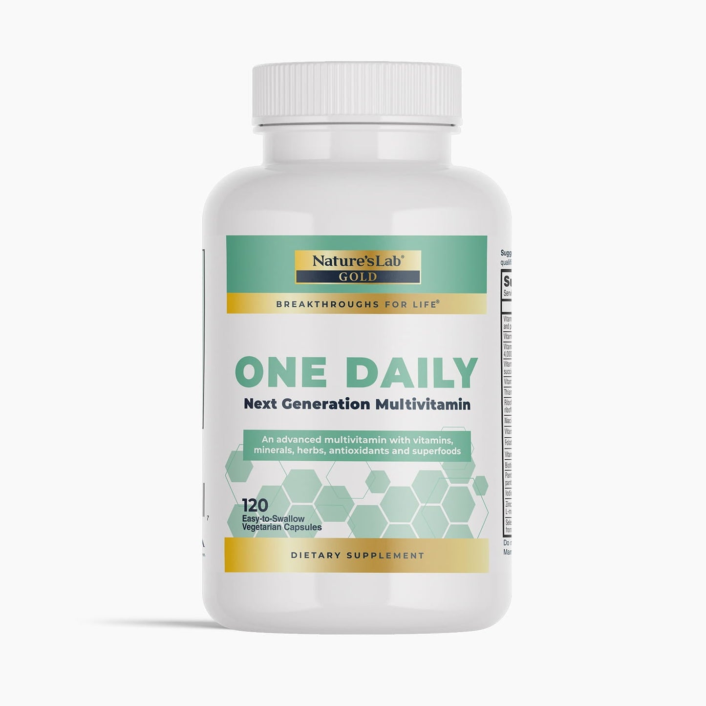 Multivitamin Complete Wellness Supplement Tablets Formula