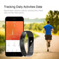 SmartFit Slim Activity Tracker Smart Watch with Free Extra Band