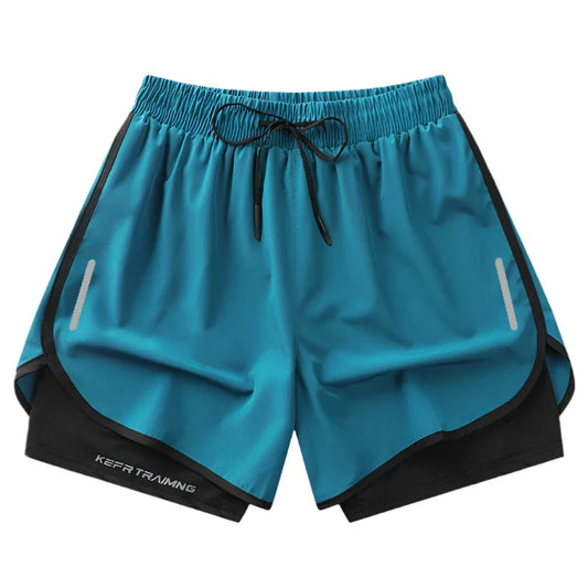 Men’s Summer Performance Shorts Lightweight Athletic Running Gym Training Shorts