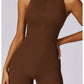 Women’s Sleeveless Slim Jumpsuit Activewear Fitness Gym Workout One Piece