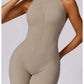 Women’s Sleeveless Slim Jumpsuit Activewear Fitness Gym Workout One Piece