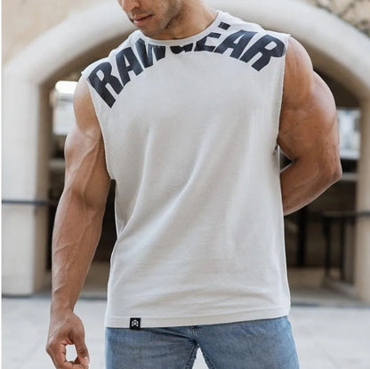 Men’s Performance Sleeveless Shirt Gym Workout Running Athletic Tank Top