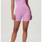 Women’s Sleeveless Slim Jumpsuit Activewear Fitness Gym Workout One Piece