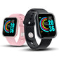D20 Smart Watch Bluetooth Fitness Tracker Health Monitor Unisex