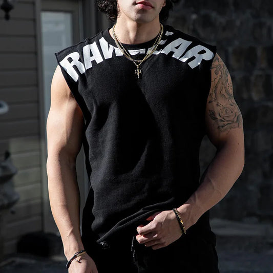 Men’s Performance Sleeveless Shirt Gym Workout Running Athletic Tank Top