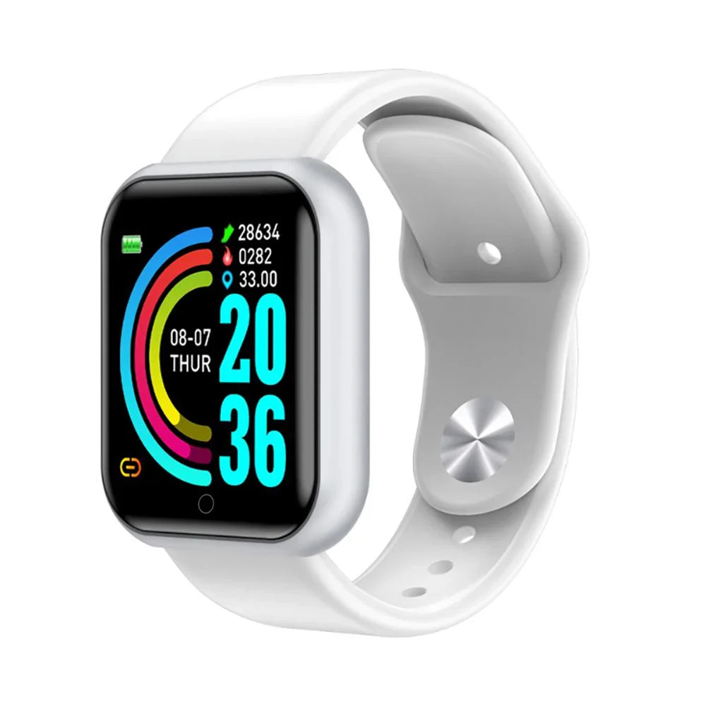 D20 Smart Watch Bluetooth Fitness Tracker Health Monitor Unisex