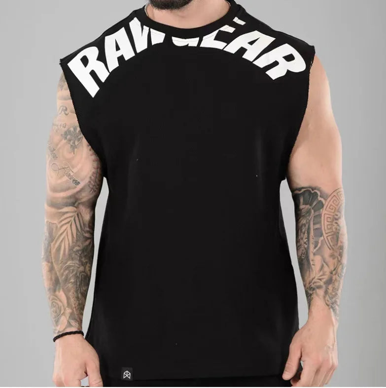 Men’s Performance Sleeveless Shirt Gym Workout Running Athletic Tank Top