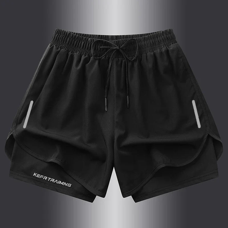 Men’s Summer Performance Shorts Lightweight Athletic Running Gym Training Shorts