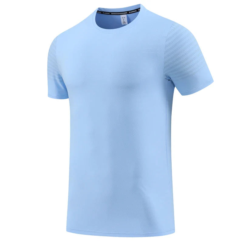 Men's Breathable Performance T Shirt for Running and Fitness
