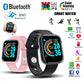 D20 Smart Watch Bluetooth Fitness Tracker Health Monitor Unisex