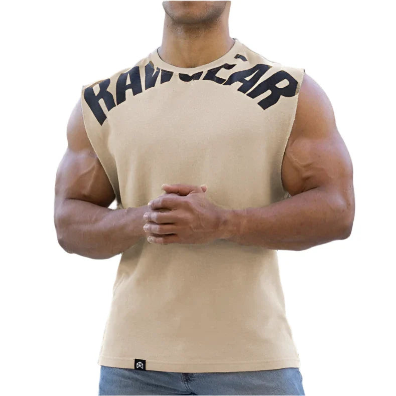 Men’s Performance Sleeveless Shirt Gym Workout Running Athletic Tank Top