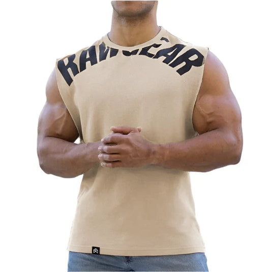 Men’s Performance Sleeveless Shirt Gym Workout Running Athletic Tank Top