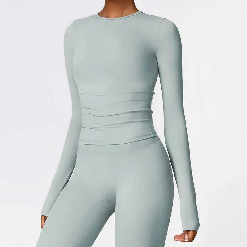 Women’s Stay Dry Active Yoga Suit Fitness Workout Sports Set